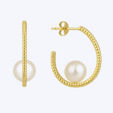 Lila Pearl Earrings