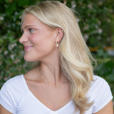 Lila Pearl Earrings