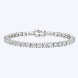 17.40ctw Lab-Grown Diamond Tennis Bracelet