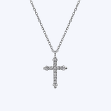 Load image into Gallery viewer, Angie Diamond Cross Necklace
