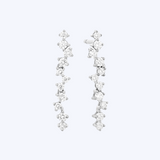 Grape Diamond Drop Earrings