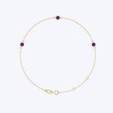 Birthstone By The Yard Bracelet