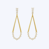 Petite Grace Diamond Chandeiler Earrings