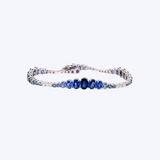 Ombre Sapphire and Diamond Bracelet