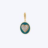 Kastak Diamond Heart Charm