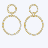 Cynthia Diamond Dangle Earrings