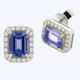 Amelie Sapphire & Diamond Studs
