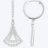 Eloise Diamond Fan Earrings