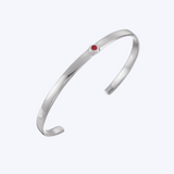 Birthstone Cuff 6" Bracelet