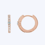 Birthstone 14mm Hoop Earrings