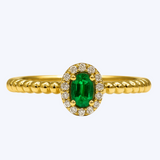Ella Emerald Ring