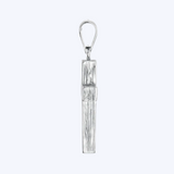 Sterling Silver Bold Texture Cross