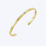 Birthstone Cuff 6" Bracelet