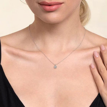 Load image into Gallery viewer, Alexia White Sapphire Pendant Necklace
