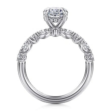 Load image into Gallery viewer, Juliet Oval Diamond Engagement Ring
