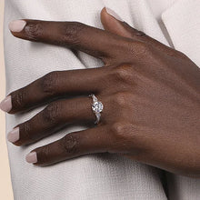 Load image into Gallery viewer, Kristen Round Three Stone Diamond Engagement Ring
