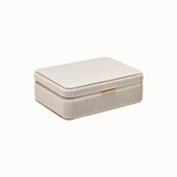 Bella Medium Jewelry Case - Bone