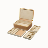 Bella Large Jewelry Case - Mocha