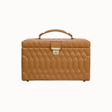 WOLF Lauren Large Jewelry Case - Caramel