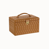 WOLF Lauren Large Jewelry Case - Caramel