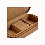 WOLF Lauren Large Jewelry Case - Caramel