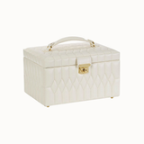 WOLF Lauren Medium Jewelry Case - Ivory