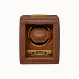 WOLF Brogue Single Winder - Burnished Brown