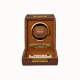 WOLF Brogue Single Winder - Burnished Brown