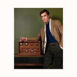 WOLF Brogue Single Winder - Burnished Brown
