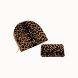 WOLF Savanna Leopard Print Jewelry Portfolio