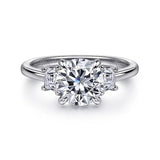 Nigela Three Stone Diamond Engagement Ring