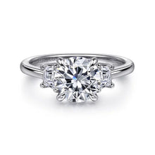 Load image into Gallery viewer, Nigela Three Stone Diamond Engagement Ring
