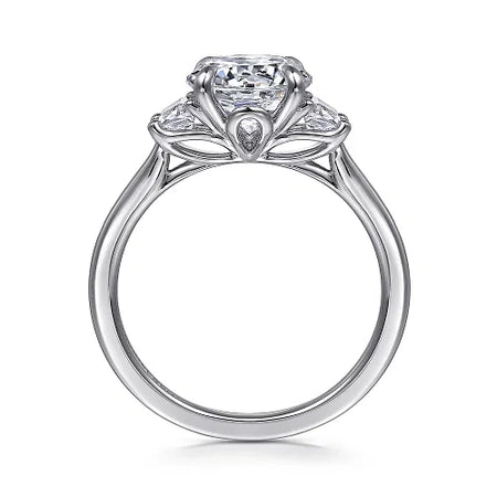 Nigela Three Stone Diamond Engagement Ring