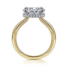 Load image into Gallery viewer, Sandi Horizontal Oval Diamond Engagement Ring
