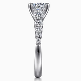 Reed Round Diamond Engagement Ring
