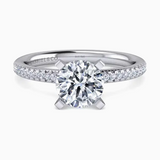 Oyin Round Diamond Engagement Ring