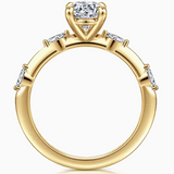 Marline Oval Diamond Engagement Ring