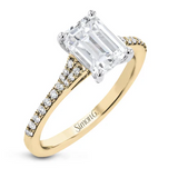 Holly Emerald-Cut Engagement Ring