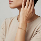 Bujukan Beaded Split Bangle Bracelet