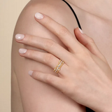 Diamond Easy Stackable Bujukan Ladies Ring