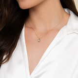 Diamond Teardrop Pendant Necklace