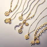 Penny Preville High Polish Circle and Link Necklace