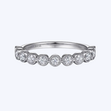 Mikayla Diamond Bezel Set Ring