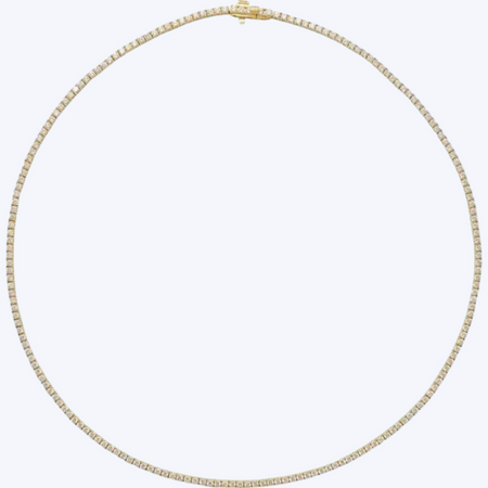5.58 Carat Diamond Tennis Necklace