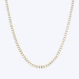 10.41 Carat Tennis Necklace