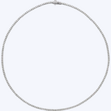 Petite Diamond Tennis Necklace