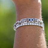 Vintage Sapphire & Diamond Bracelet