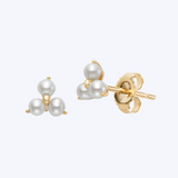 3-Pearl Studs