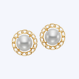 Link Pearl Studs