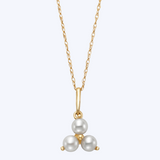 3-Pearl Drop Pendant